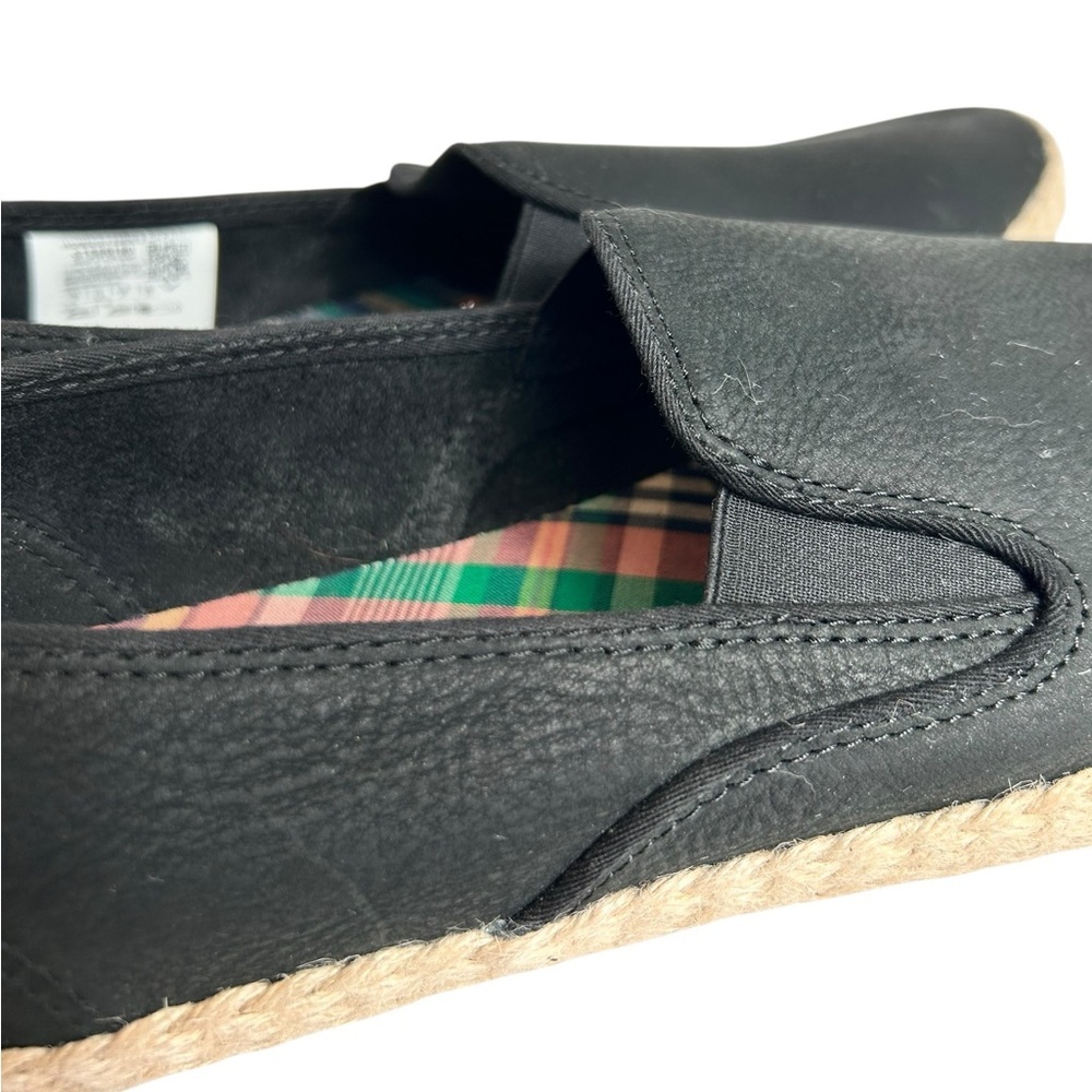 Sperry Black Canvas Slip-On Espadrille Sneakers - Picture 6 of 9
